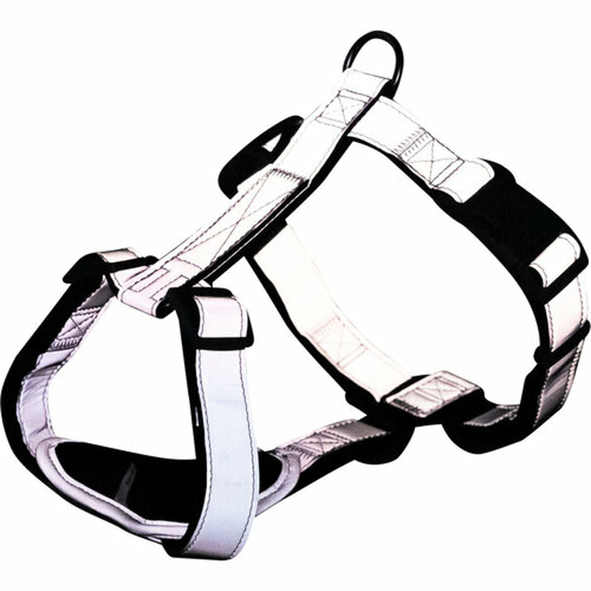 Dog Harness Trixie Premium Reflect Graphite M/L