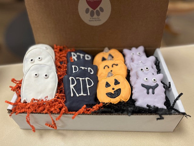 12 pack Halloween Dog Cookies